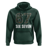 Funny 67 Six Seven Italian Brainrot Gen Alpha Meme Hoodie - Wonder Print Shop