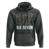 Funny 67 Six Seven Italian Brainrot Gen Alpha Meme Hoodie - Wonder Print Shop