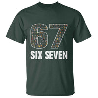 Funny 67 Six Seven Italian Brainrot Gen Alpha Meme T Shirt - Wonder Print Shop