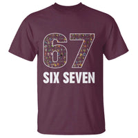 Funny 67 Six Seven Italian Brainrot Gen Alpha Meme T Shirt - Wonder Print Shop