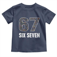 Funny 67 Six Seven Italian Brainrot Gen Alpha Meme Toddler T Shirt - Wonder Print Shop
