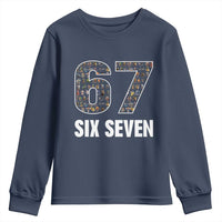 Funny 67 Six Seven Italian Brainrot Gen Alpha Meme Youth Sweatshirt - Wonder Print Shop