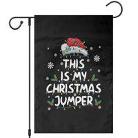 Funny British Christmas Garden Flag This Is My Christmas Jumper - Wonder Print Shop