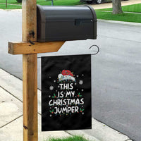Funny British Christmas Garden Flag This Is My Christmas Jumper - Wonder Print Shop