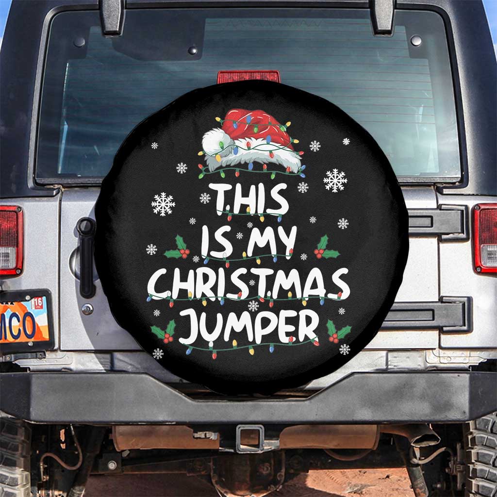 Funny British Christmas Spare Tire Cover This Is My Christmas Jumper - Wonder Print Shop