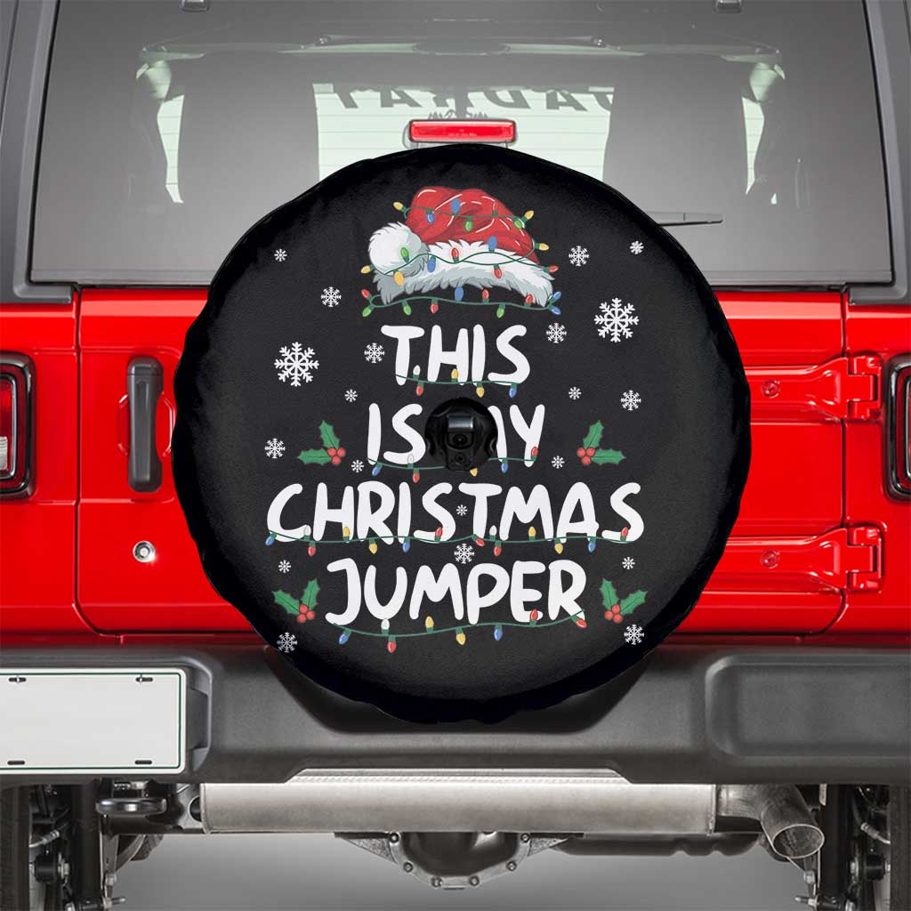 Funny British Christmas Spare Tire Cover This Is My Christmas Jumper - Wonder Print Shop