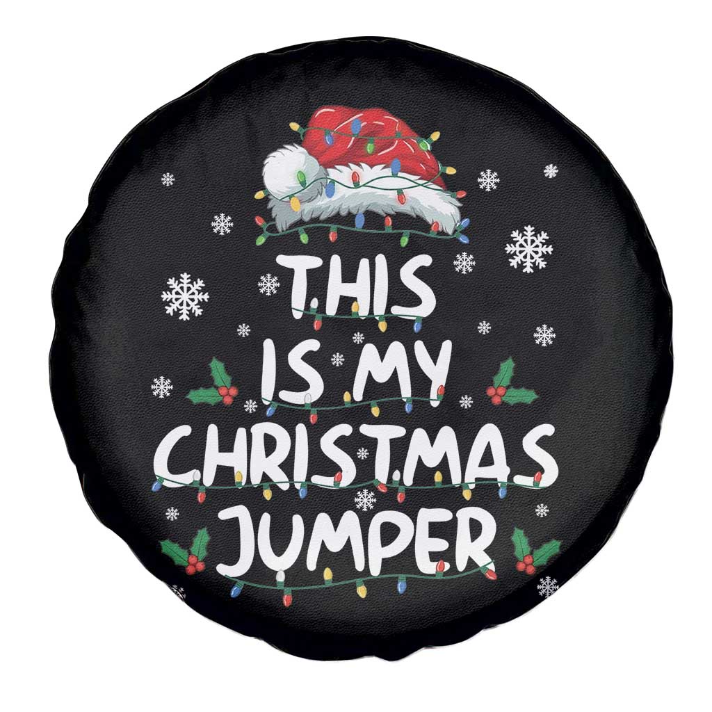 Funny British Christmas Spare Tire Cover This Is My Christmas Jumper - Wonder Print Shop