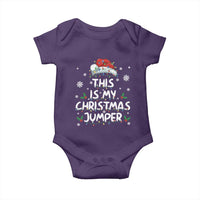 Funny British Christmas Baby Onesie This Is My Christmas Jumper - Wonder Print Shop