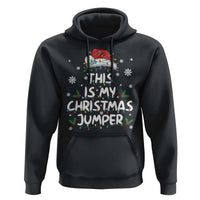 Funny British Christmas Hoodie This Is My Christmas Jumper - Wonder Print Shop