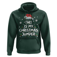 Funny British Christmas Hoodie This Is My Christmas Jumper - Wonder Print Shop