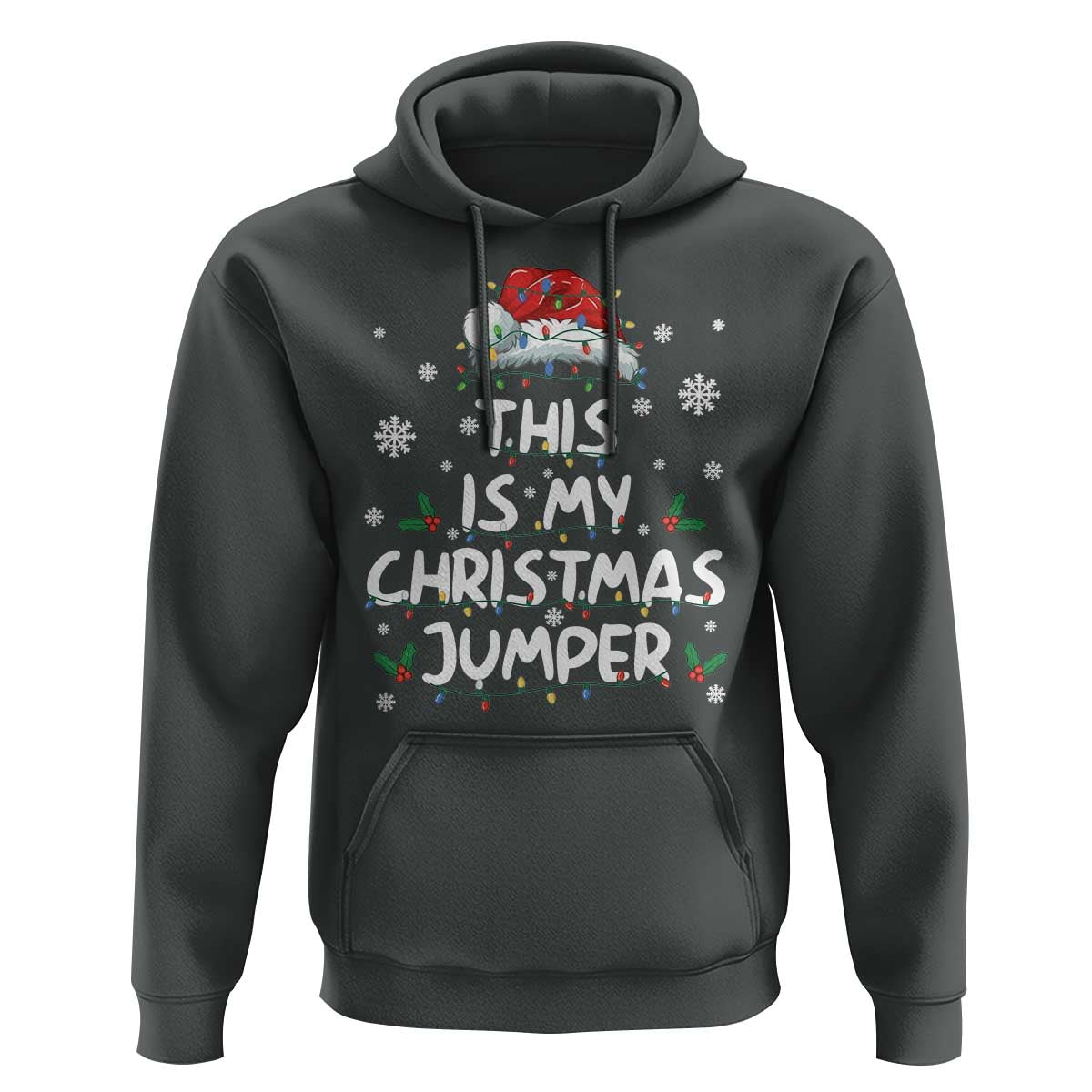 Funny British Christmas Hoodie This Is My Christmas Jumper - Wonder Print Shop