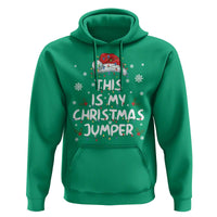 Funny British Christmas Hoodie This Is My Christmas Jumper - Wonder Print Shop