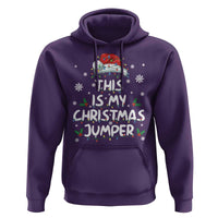 Funny British Christmas Hoodie This Is My Christmas Jumper - Wonder Print Shop