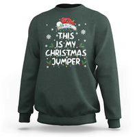 Funny British Christmas Sweatshirt This Is My Christmas Jumper - Wonder Print Shop