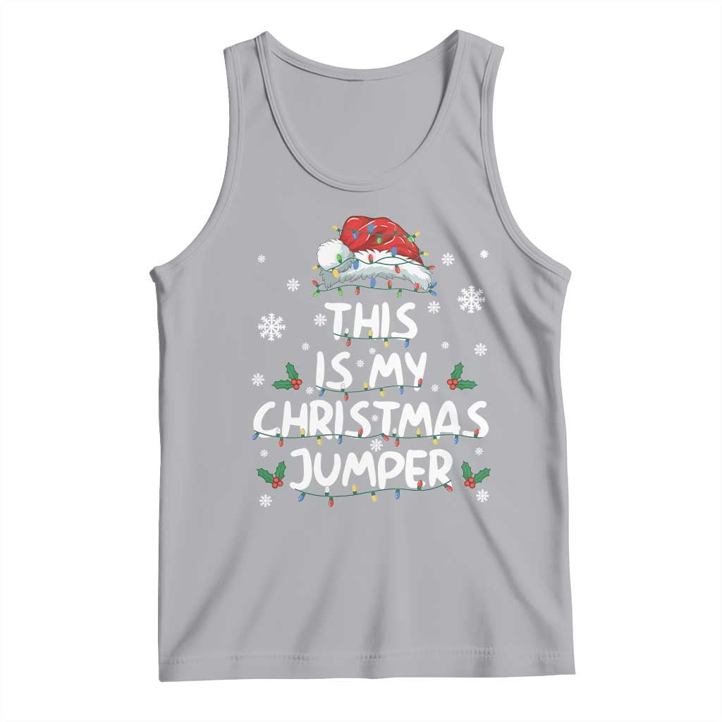 Funny British Christmas Tank Top This Is My Christmas Jumper - Wonder Print Shop