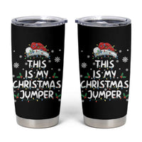 Funny British Christmas Tumbler Cup This Is My Christmas Jumper - Wonder Print Shop
