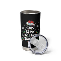 Funny British Christmas Tumbler Cup This Is My Christmas Jumper - Wonder Print Shop