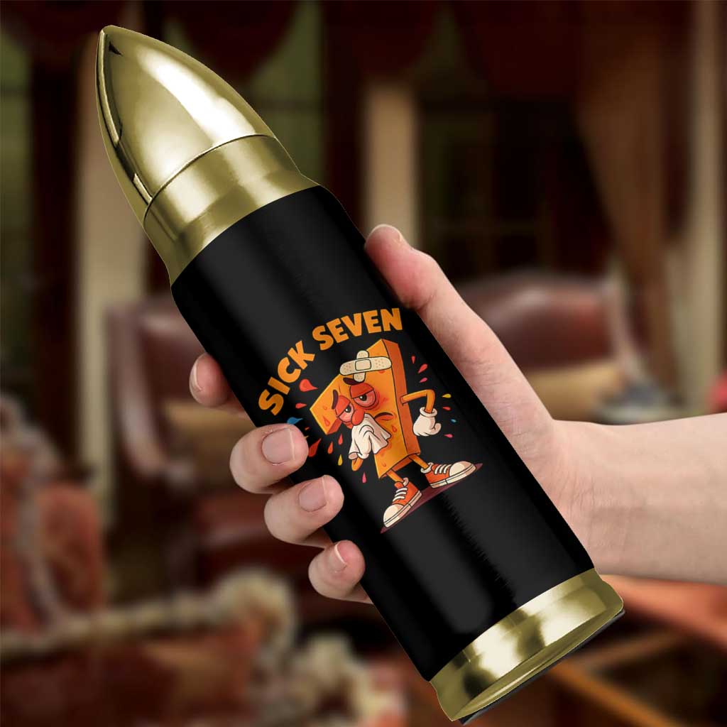 Funny Sick Seven 67 Meme Bullet Tumbler Six Seven Wordplay - Wonder Print Shop