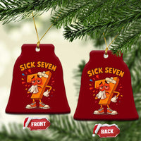 Funny Sick Seven 67 Meme Ceramic Ornament Six Seven Wordplay - Wonder Print Shop
