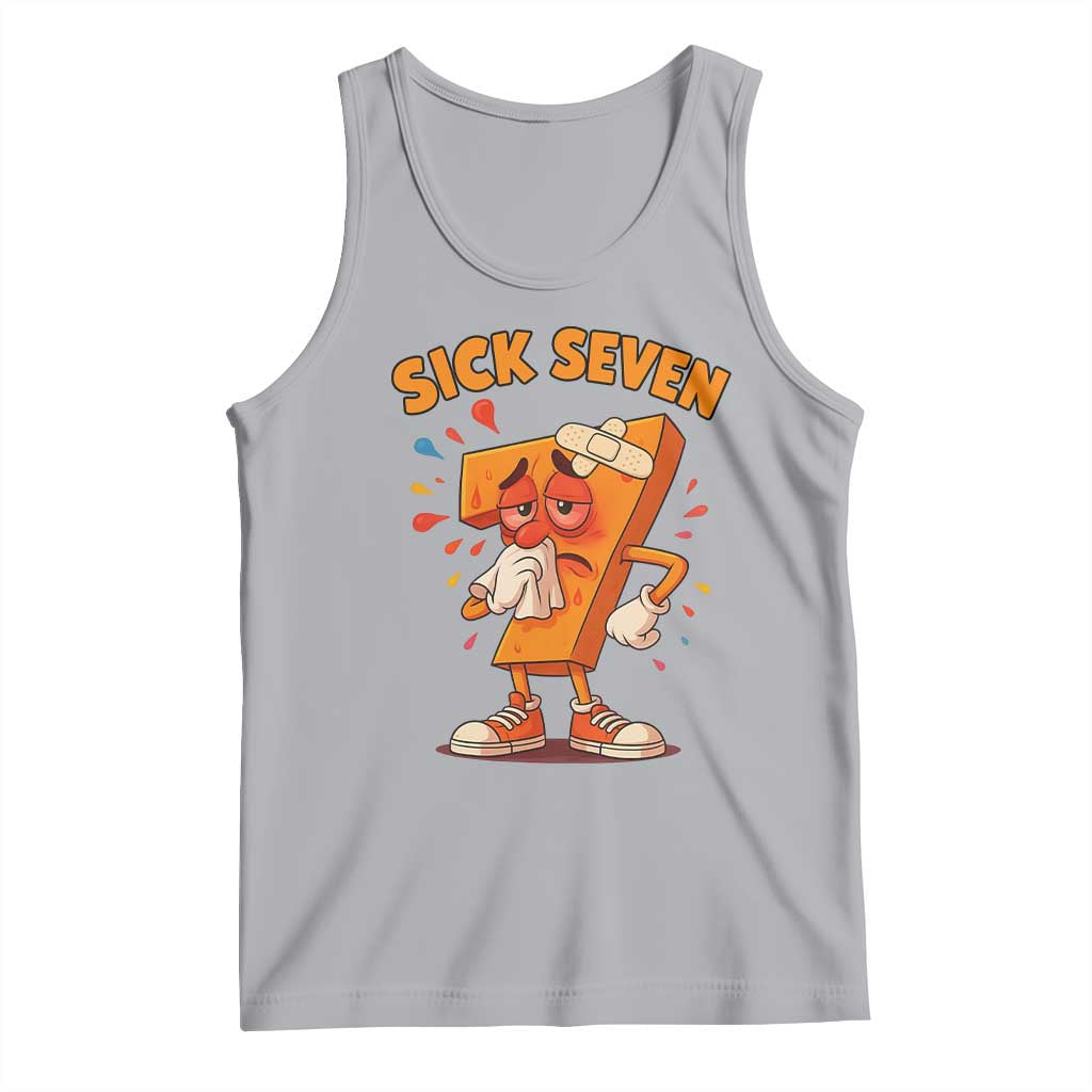 Funny Sick Seven 67 Meme Tank Top Six Seven Wordplay - Wonder Print Shop