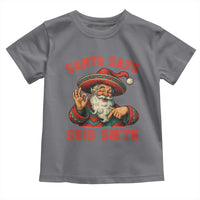 Funny Mexican Christmas 67 Toddler T Shirt Santa Says Seis Siete Cholo Claus - Wonder Print Shop
