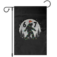 Funny Bigfoot 67 Christmas Night Stroll Moon Sasquatch Garden Flag - Wonder Print Shop