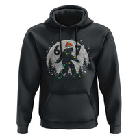 Funny Bigfoot 67 Christmas Night Stroll Moon Sasquatch Hoodie - Wonder Print Shop