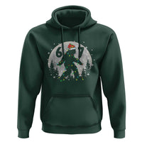 Funny Bigfoot 67 Christmas Night Stroll Moon Sasquatch Hoodie - Wonder Print Shop