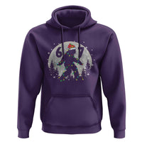 Funny Bigfoot 67 Christmas Night Stroll Moon Sasquatch Hoodie - Wonder Print Shop