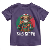 Funny Mexican Christmas 67 Toddler T Shirt Seis Siete Santa In Mexico - Wonder Print Shop