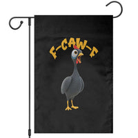 Funny F Caw F Guinea Fowl Garden Flag Cartoon Guinea Bird Poultry Humor - Wonder Print Shop