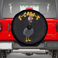 Funny F Caw F Guinea Fowl Spare Tire Cover Cartoon Guinea Bird Poultry Humor - Wonder Print Shop