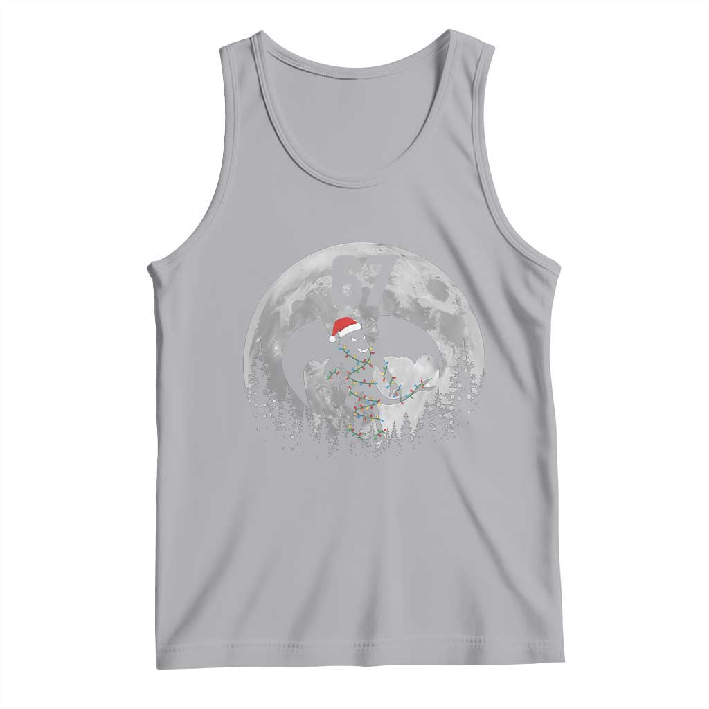 Funny Jersey Devil 67 Christmas Santa Hat Moon Night Stroll Tank Top - Wonder Print Shop