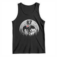 Funny Jersey Devil 67 Christmas Santa Hat Moon Night Stroll Tank Top - Wonder Print Shop