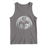 Funny Jersey Devil 67 Christmas Santa Hat Moon Night Stroll Tank Top - Wonder Print Shop