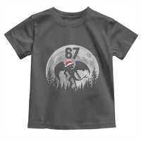 Funny Jersey Devil 67 Christmas Santa Hat Moon Night Stroll Toddler T Shirt - Wonder Print Shop