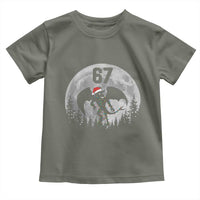 Funny Jersey Devil 67 Christmas Santa Hat Moon Night Stroll Toddler T Shirt - Wonder Print Shop