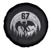 Funny Jersey Devil 67 Moon Night Stroll Spare Tire Cover - Wonder Print Shop