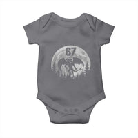 Funny Jersey Devil 67 Moon Night Stroll Baby Onesie - Wonder Print Shop