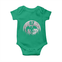 Funny Jersey Devil 67 Moon Night Stroll Baby Onesie - Wonder Print Shop