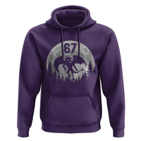 Funny Jersey Devil 67 Moon Night Stroll Hoodie - Wonder Print Shop