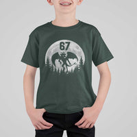Funny Jersey Devil 67 Moon Night Stroll T Shirt For Kid - Wonder Print Shop