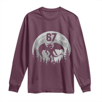 Funny Jersey Devil 67 Moon Night Stroll Long Sleeve Shirt - Wonder Print Shop