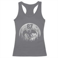 Funny Jersey Devil 67 Moon Night Stroll Racerback Tank Top - Wonder Print Shop