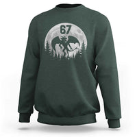 Funny Jersey Devil 67 Moon Night Stroll Sweatshirt - Wonder Print Shop