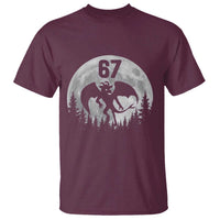 Funny Jersey Devil 67 Moon Night Stroll T Shirt - Wonder Print Shop