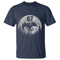 Funny Jersey Devil 67 Moon Night Stroll T Shirt - Wonder Print Shop
