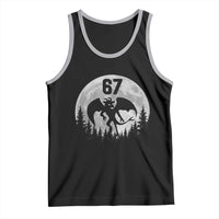 Funny Jersey Devil 67 Moon Night Stroll Tank Top - Wonder Print Shop