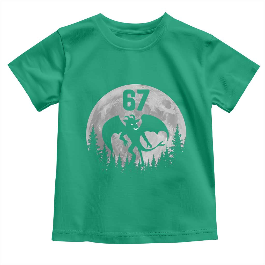 Funny Jersey Devil 67 Moon Night Stroll Toddler T Shirt - Wonder Print Shop
