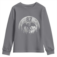 Funny Jersey Devil 67 Moon Night Stroll Youth Sweatshirt - Wonder Print Shop